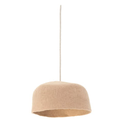 Muskhane - Felt House Lantern | Beige
