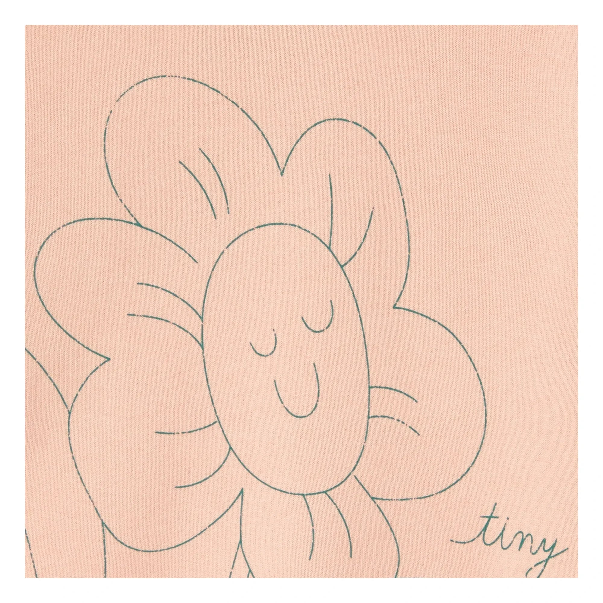 Tinycottons - Flower Sweat Organic Cotton | Pale Pink