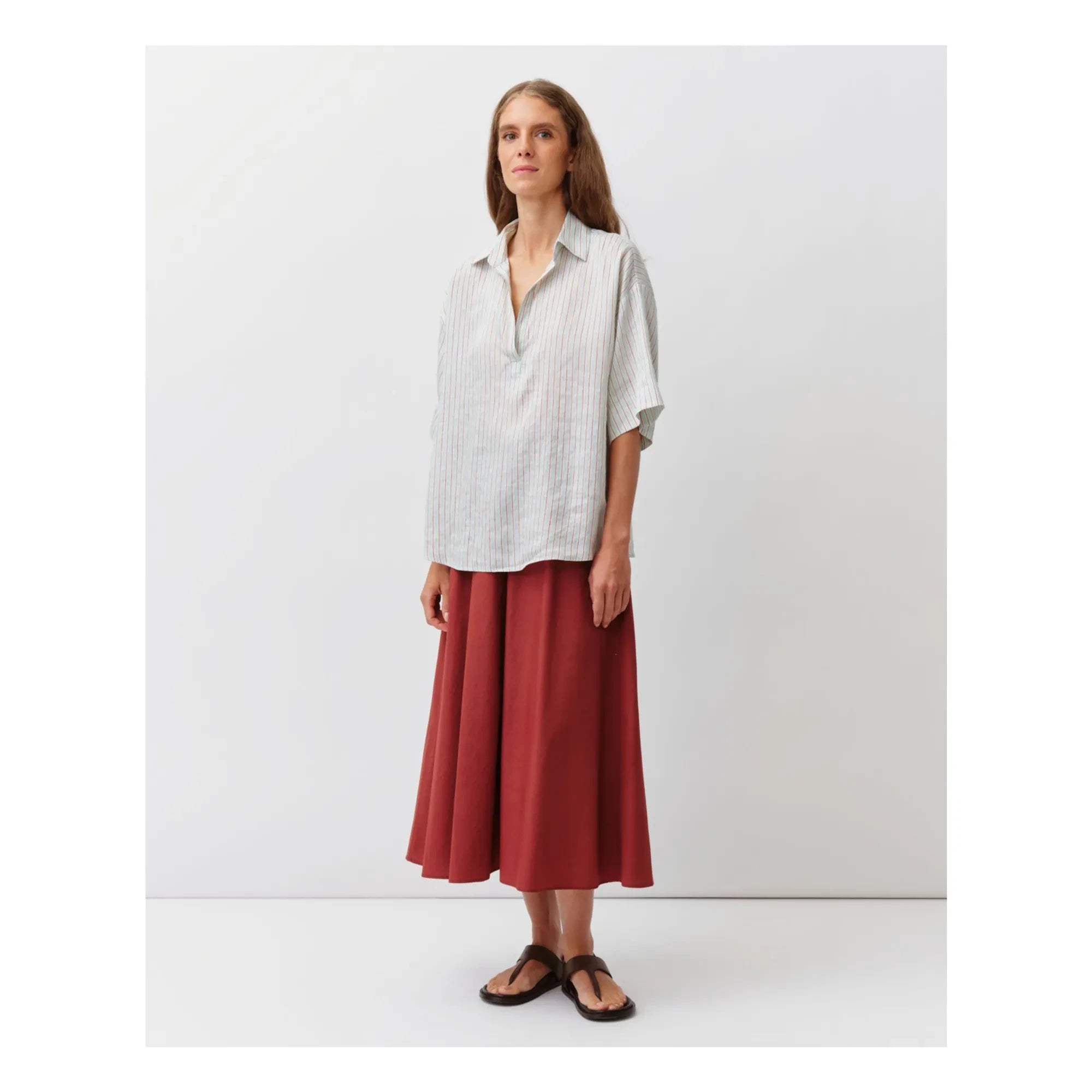 Diega - Tifana shirts | Brick red