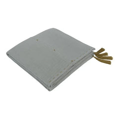 Numero 74 - Double Layer Organic Cotton Tablecloth | Silver Gray S019