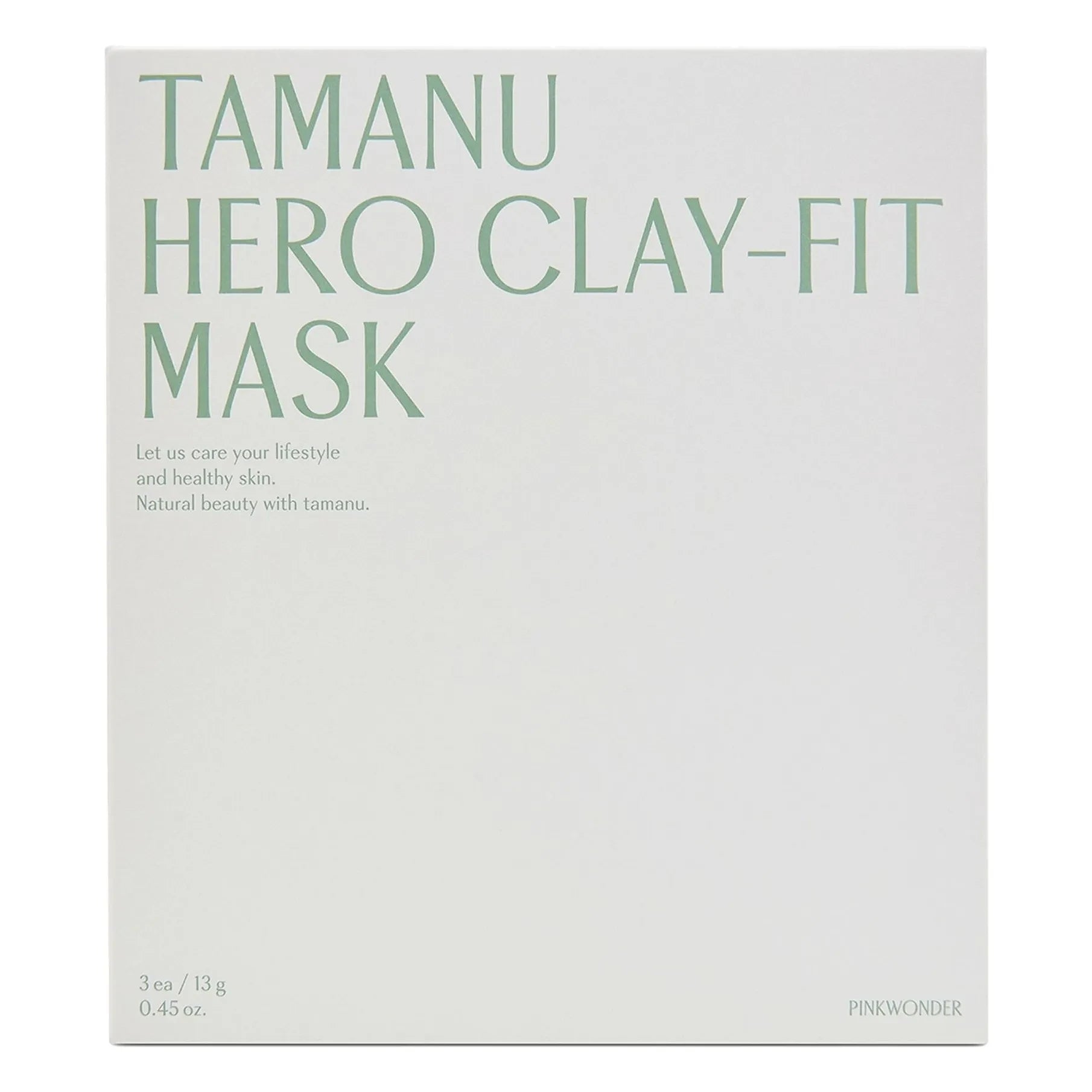 PINKWONDER - Tamanue Hero Clay Fit Maske - 3'lü Set