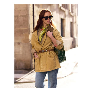 Call it by your name - Small Silk Bandana | Yellow