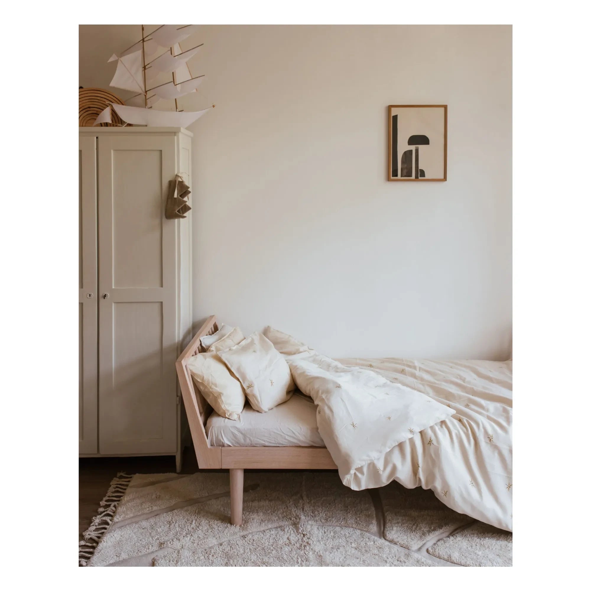 KAS Copenhagen - Elastic Bed Sheet | Cream