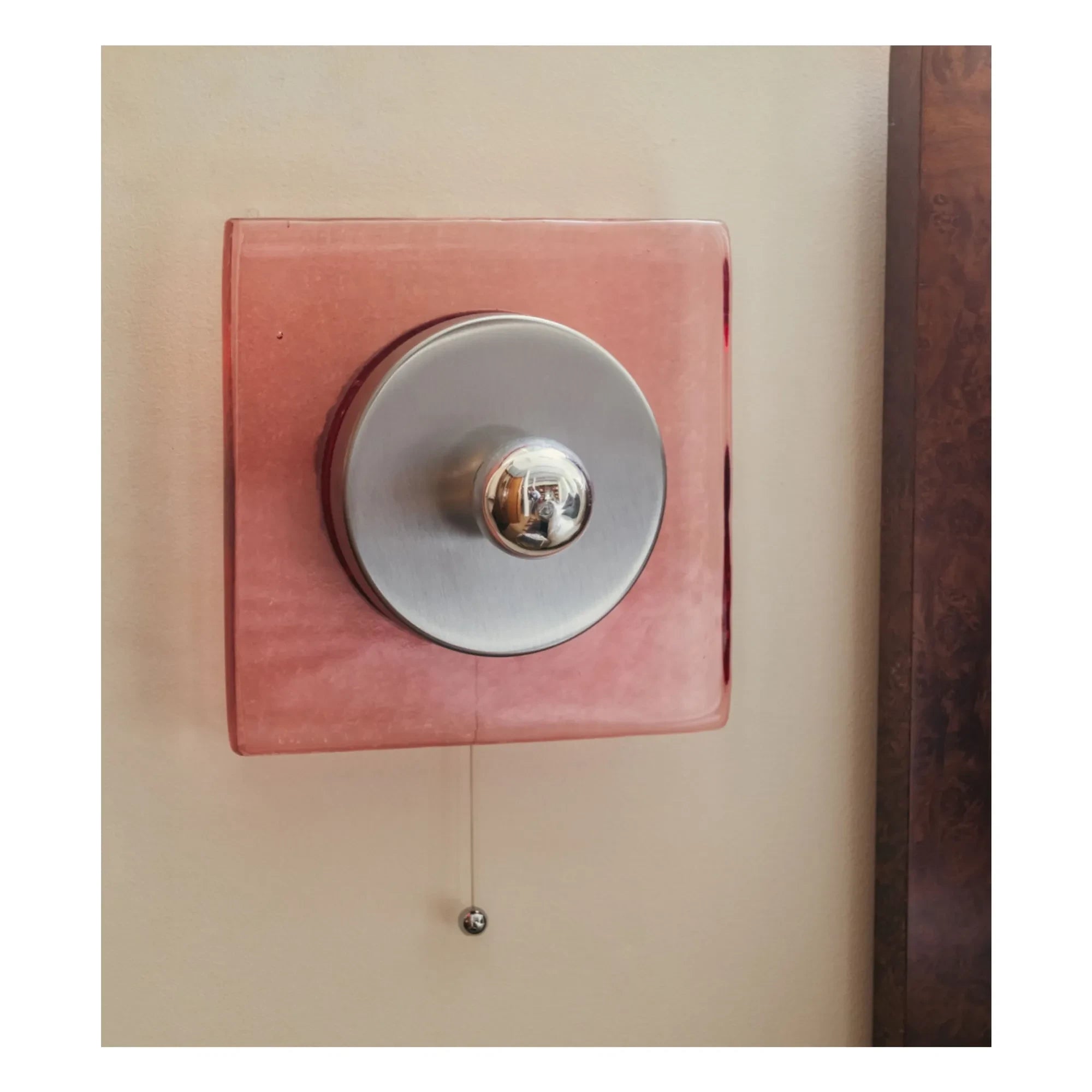 The Socialite Family - Marta Glass Wall Sconce | Pink
