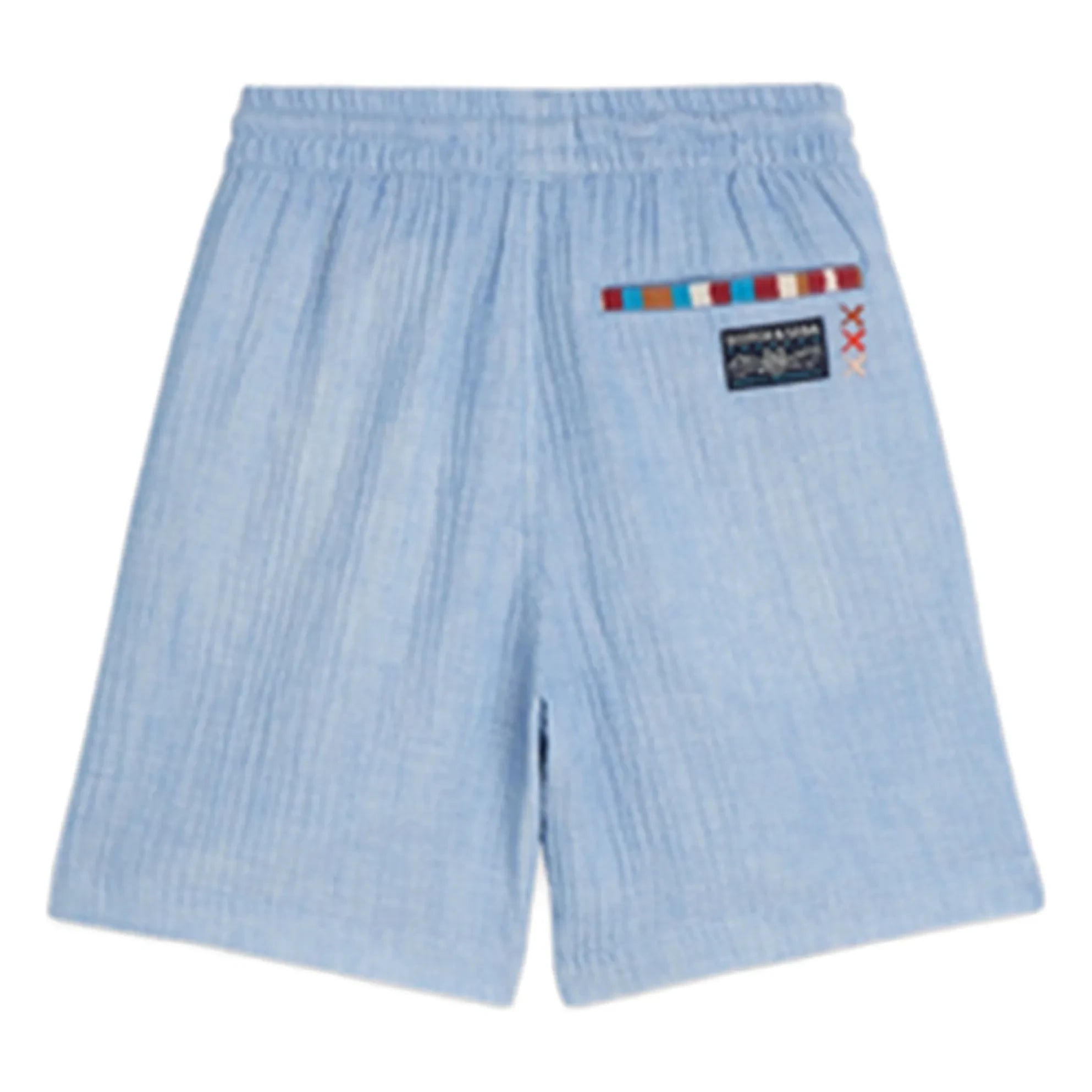 Scotch & Soda - Chambray şort | Açık Mavi