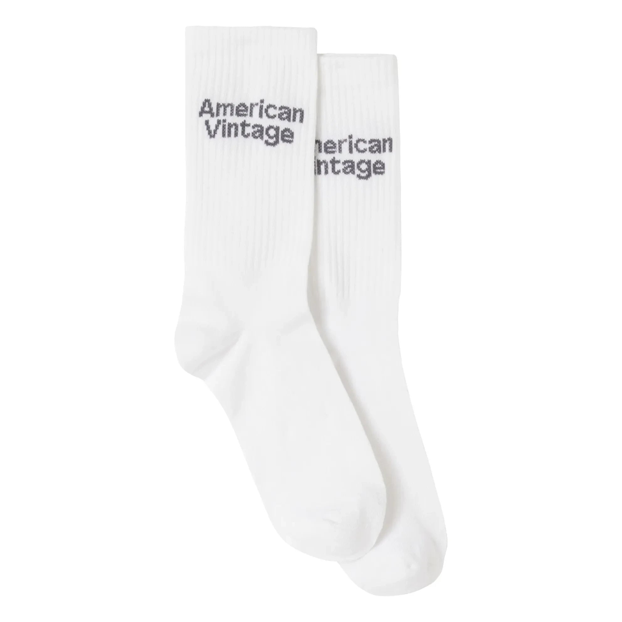 American Vintage - Clypsun Cotton Socks | White