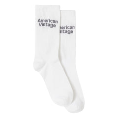American Vintage - Clypsun Cotton Socks | White