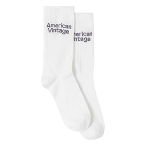 American Vintage - Clypsun Cotton Socks | White