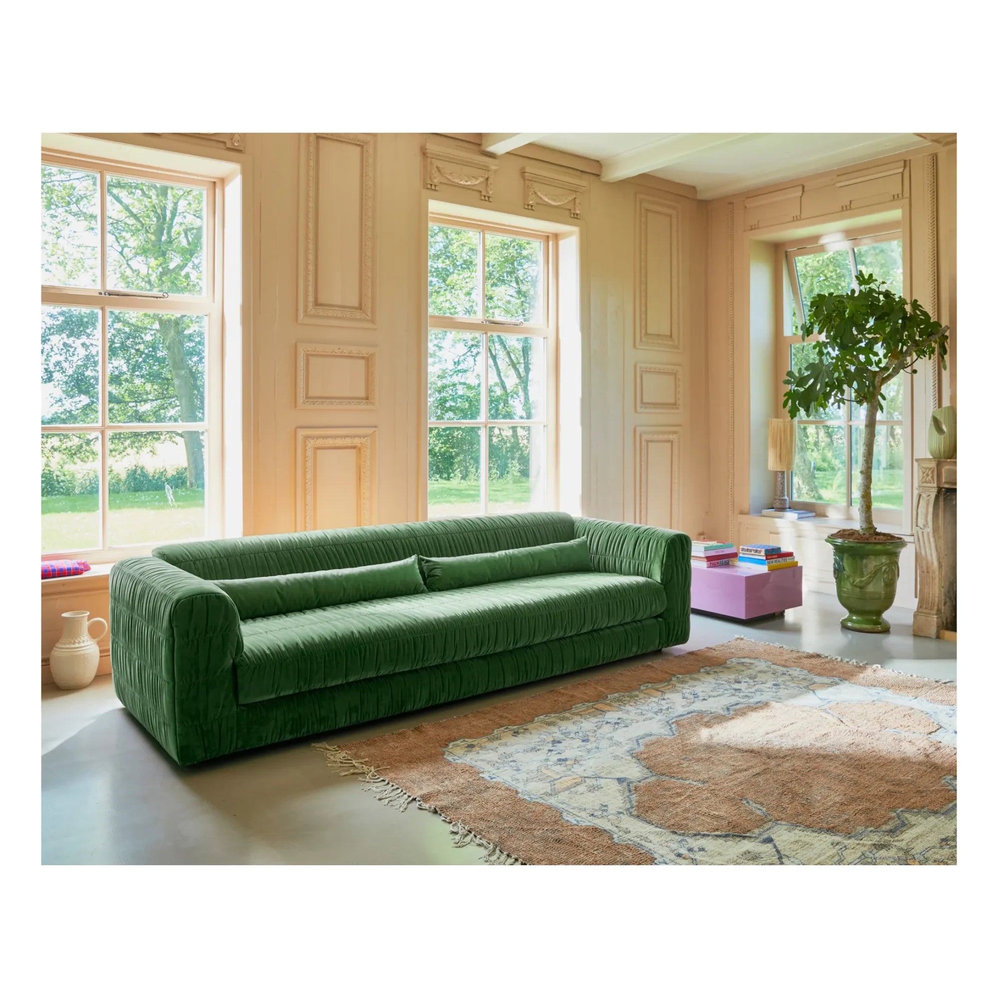 HKliving - Green Sofa