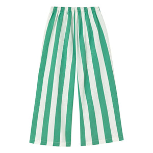 Tinycottons - Green Small Striped Trousers