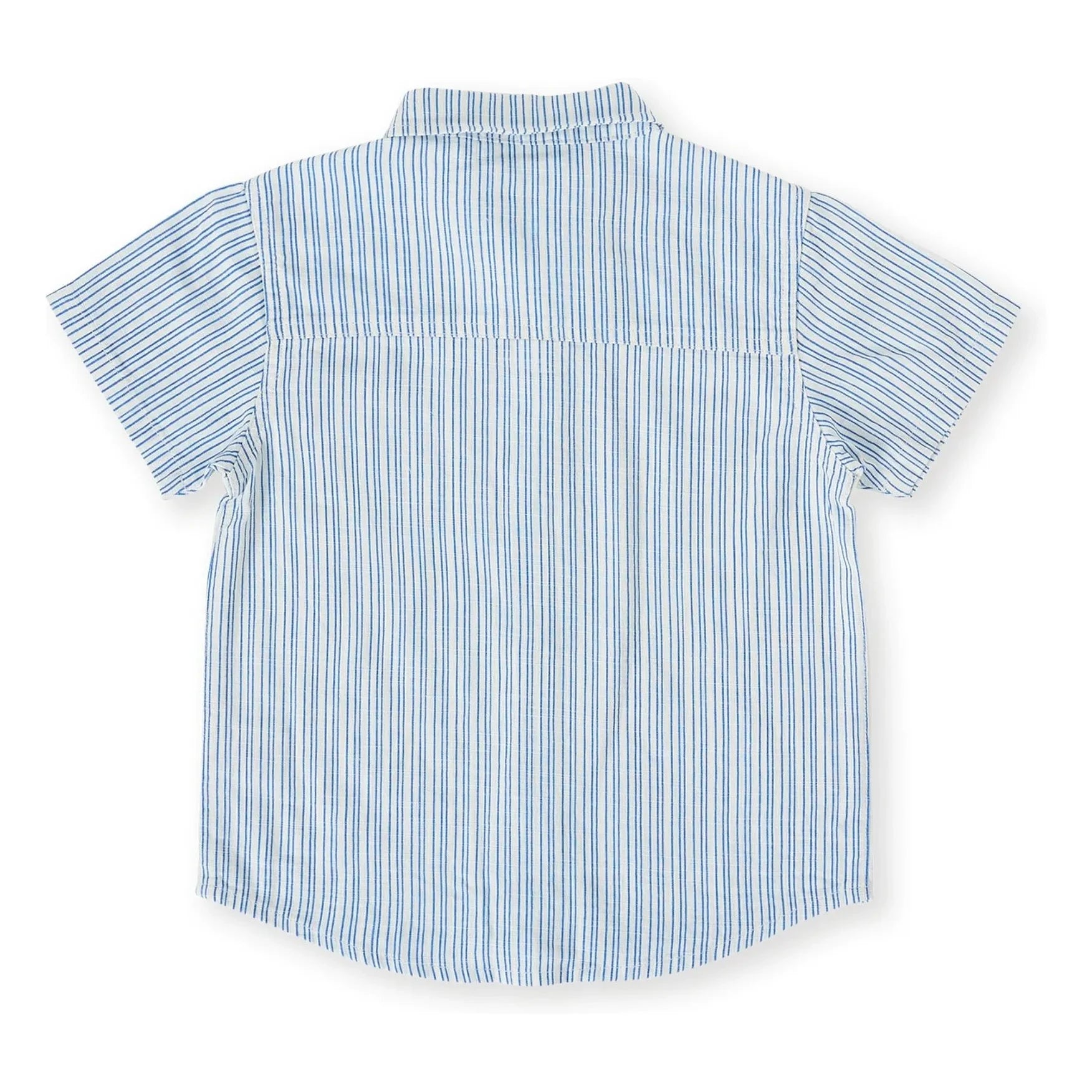Goldie + Ace - Striped Shirt | Blue