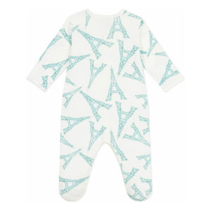 Petit Bateau - Eiffel Tower Sleep & Play Set | White