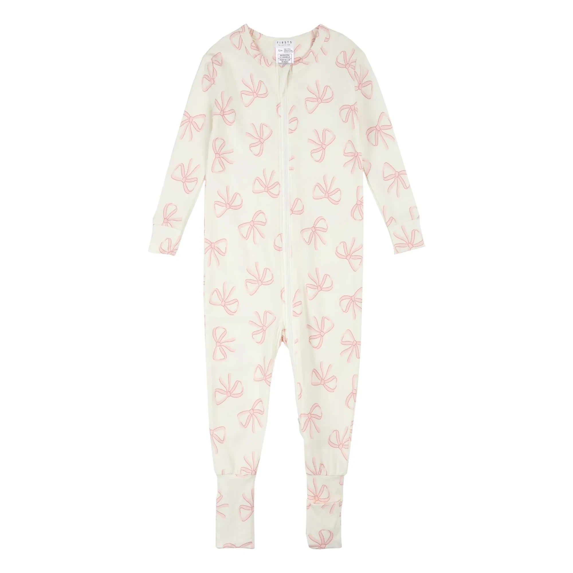 Petit Lem - Convertible Pajamas with Modal and Organic Cotton Knots | Beige