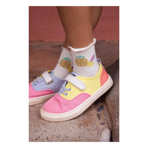 Bonton - Board Easy Lace-up Sneakers | Candy Pink