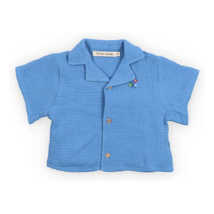 the new society - Balsam Shirt | Azure Blue