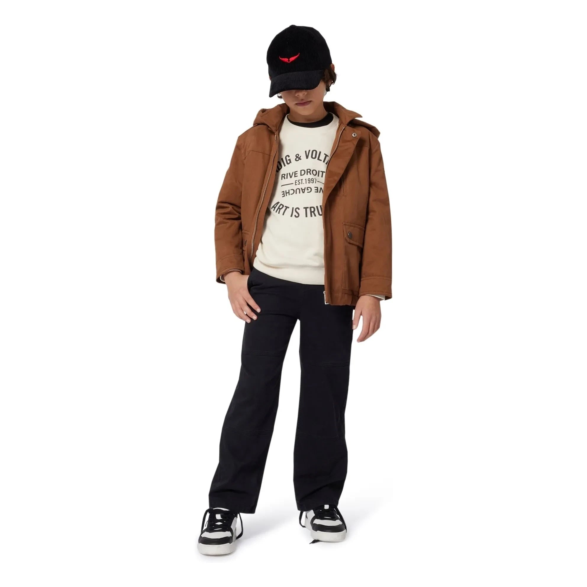 Zadig & Voltaire - Kapüşonlu Parka | Kahverengi