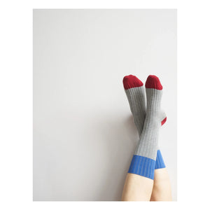 La cerise sur le gâteau - Yvette Socks | Charcoal Gray