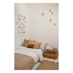 Rose in April - Georges Night Lamp | White