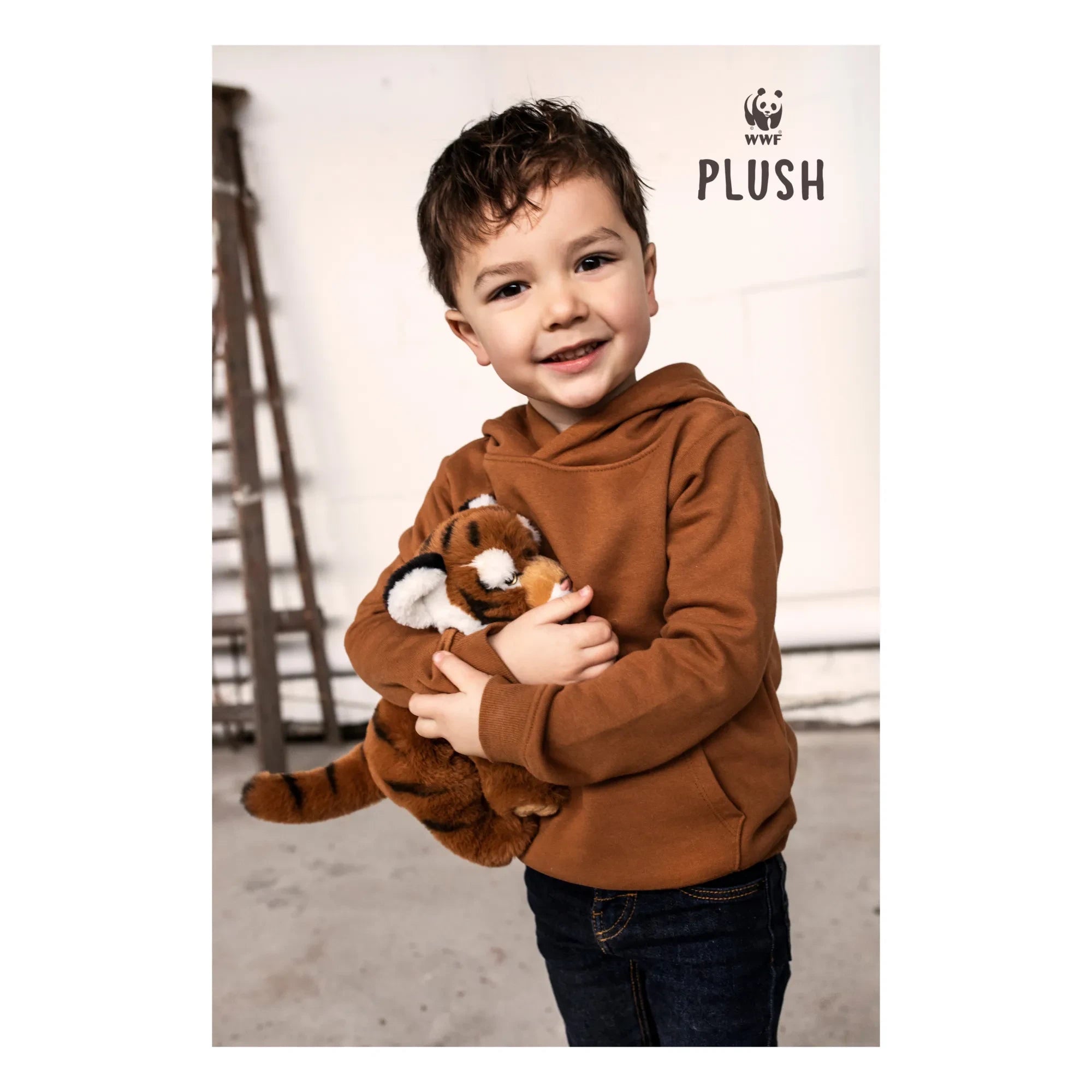 Bon Ton Toys - Eco Tiger Plush | Brown