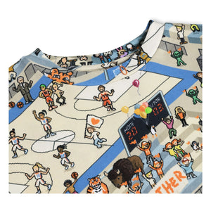 Molo - Ralphie Basketball Organic Cotton T-Shirt | Ecru
