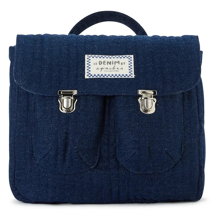 Apaches - Suji Denim sırt çantası | Mavi