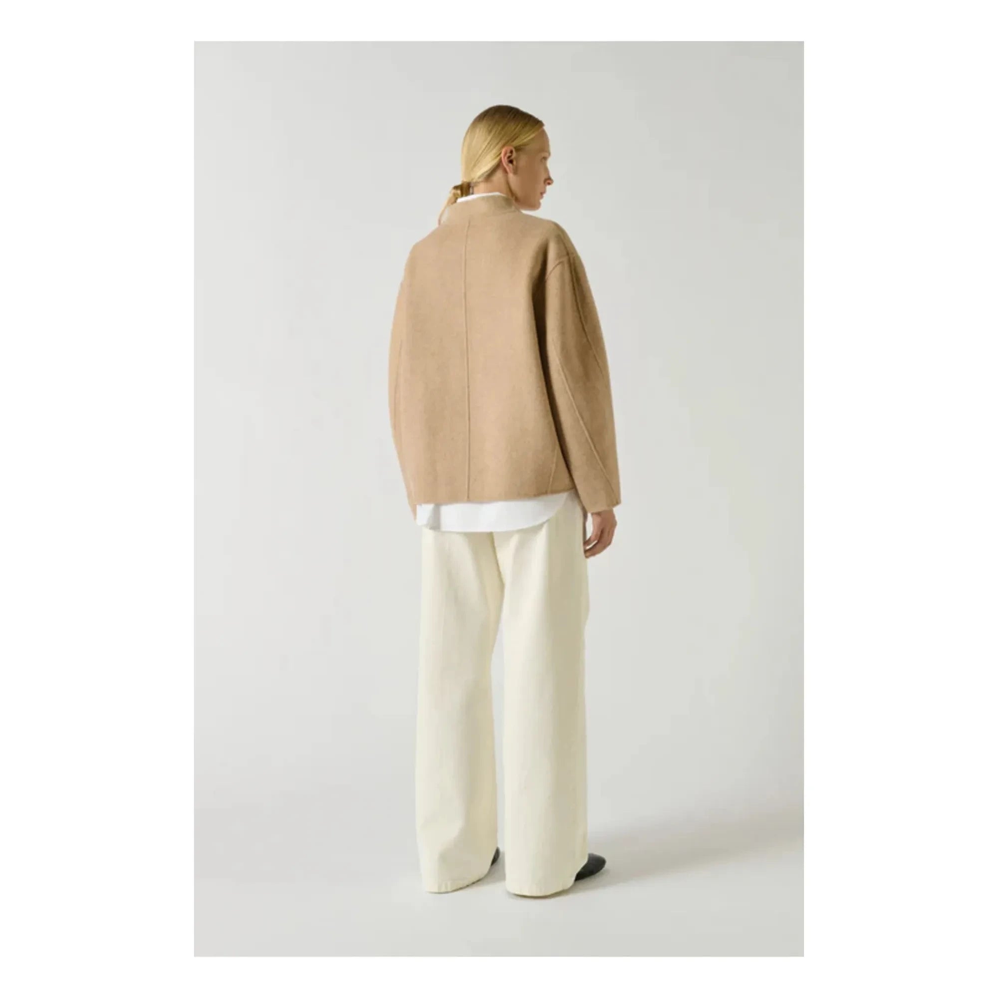 Soeur - Windsor Wool Coat | Heather Beige