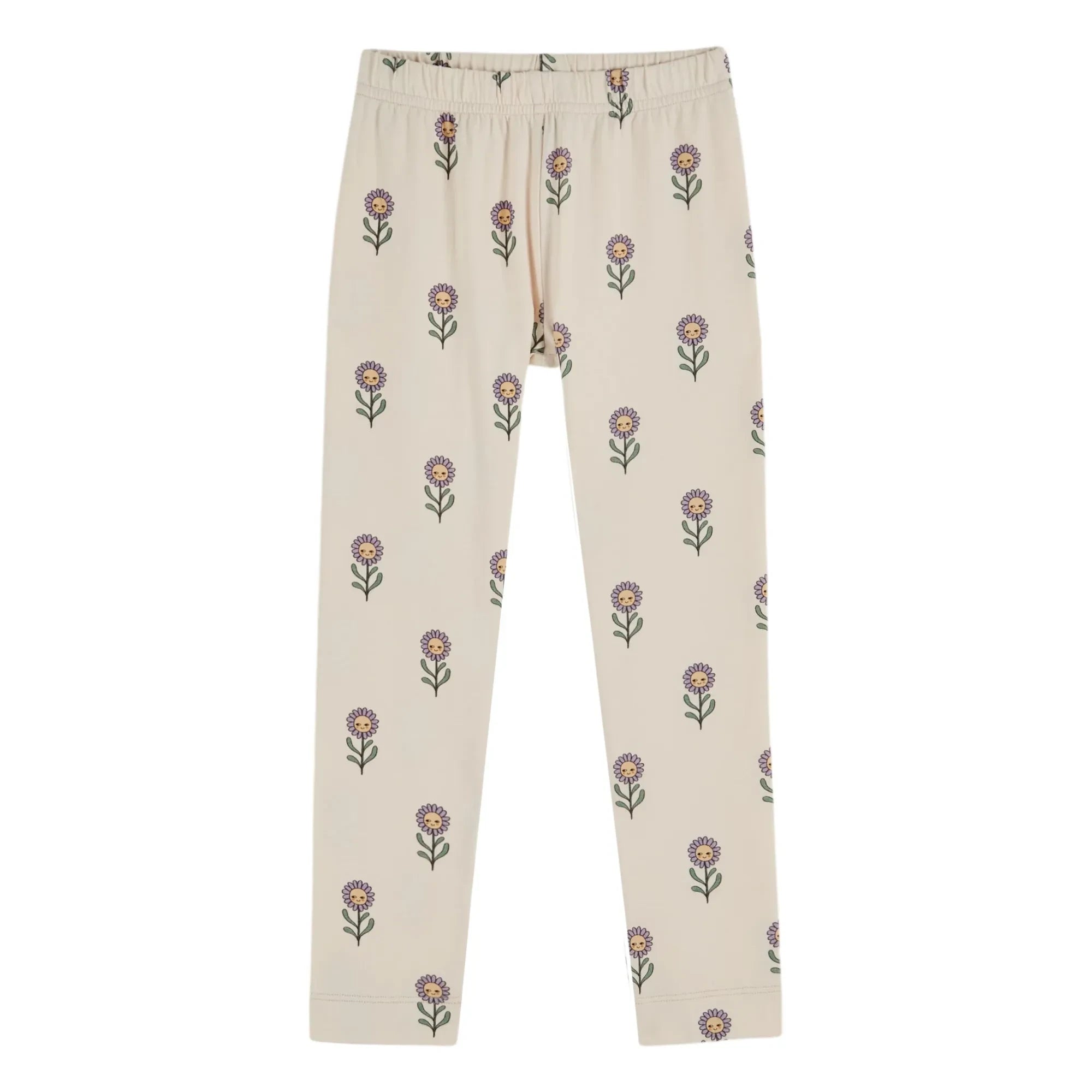 Emile et Ida - Organic Cotton Leggings | Cream