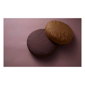 Suite 702 - Organic Cotton Percale Round Cushion | Khaki