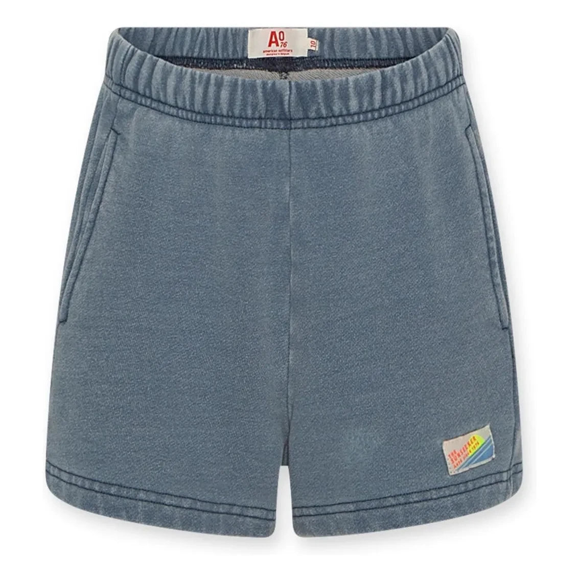 AO76 - Rami Shorts Recycled Cotton | Gray Blue