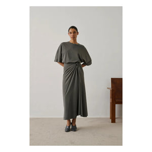Soeur - Cotton Goa Skirt | Dark gray