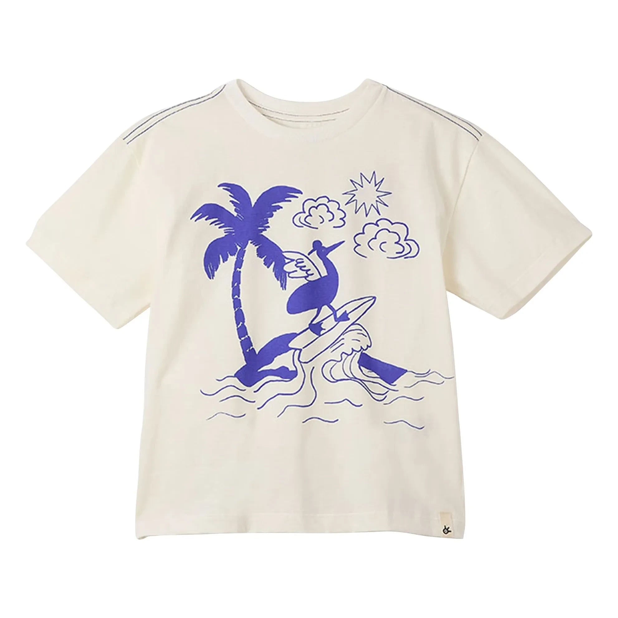 Fabula - Surf T-shirt | White