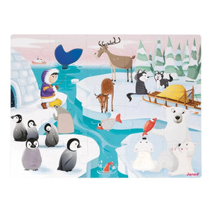 Janod - Life On Ice Touch and Feel Puzzle