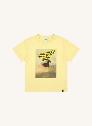 Hundred Pieces - Luna Horses T-Shirt | Light Yellow