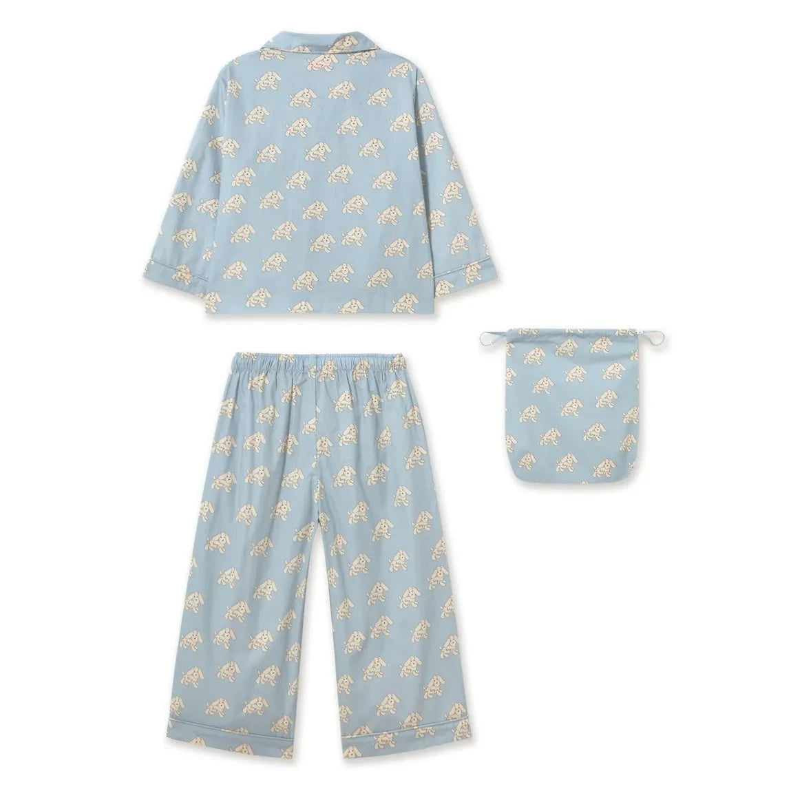 Tinycottons - Light Blue Dog Pajamas