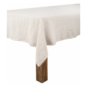 Haomy - Piana II Checkered Tablecloth | Linen