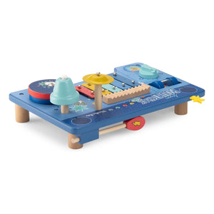 Moulin Roty - Puce & Pilou Musical Activity Table | Blue