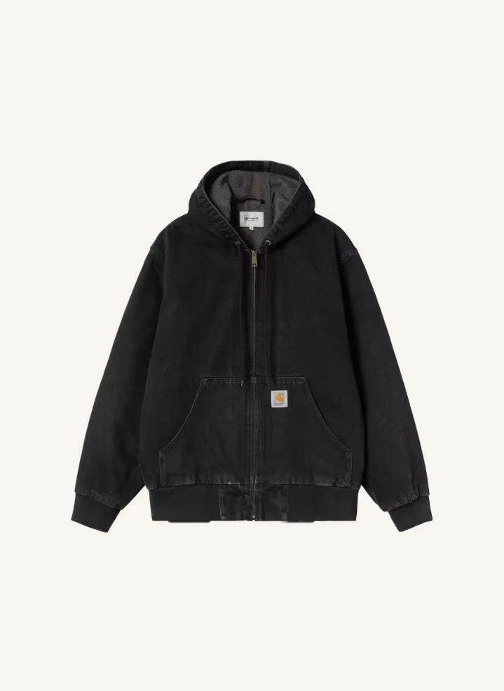 Carhartt WIP - OG Active Kapüşonlu Ceket | Siyah