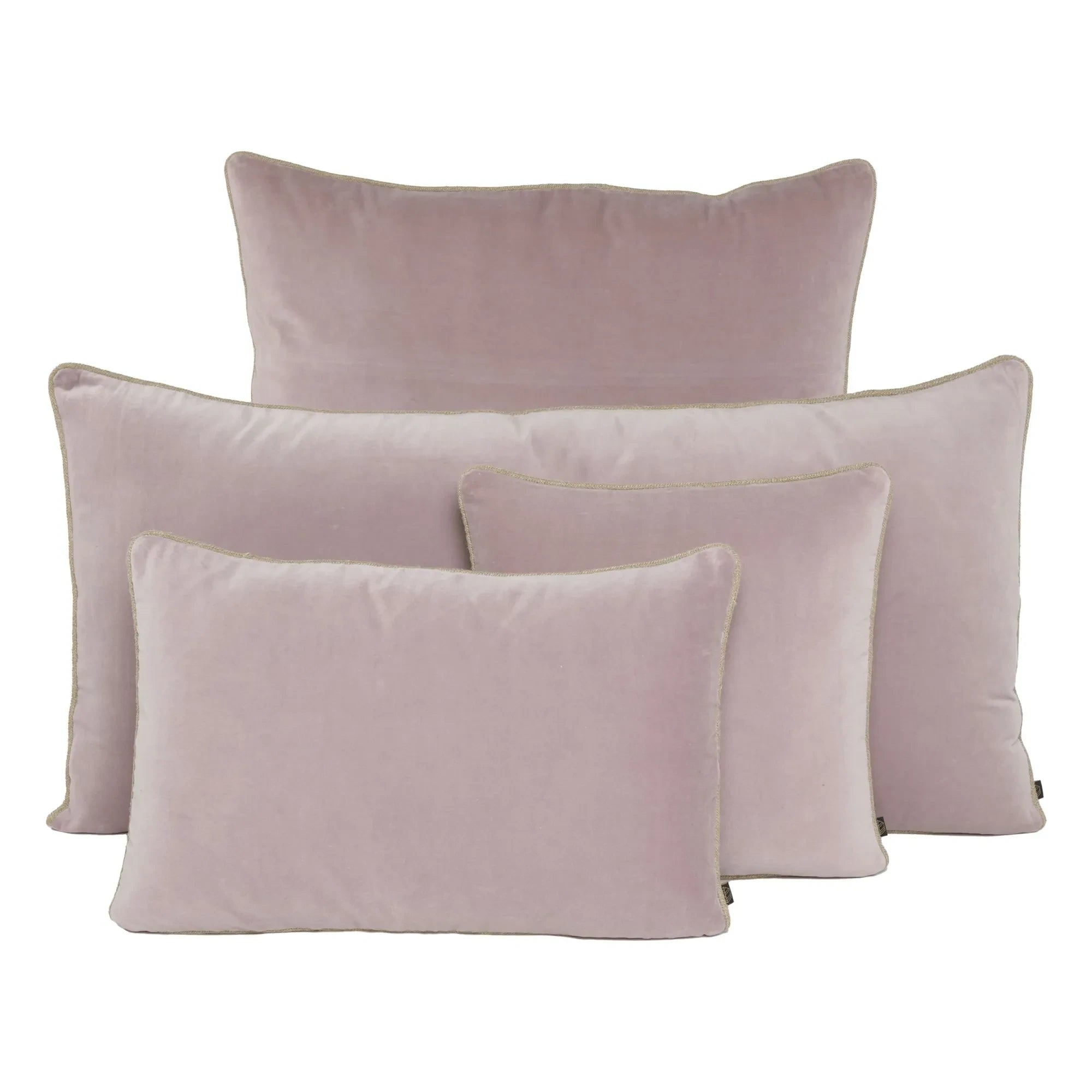 Haomy - New Delhi Velvet Pillow Cover | Dust Pink