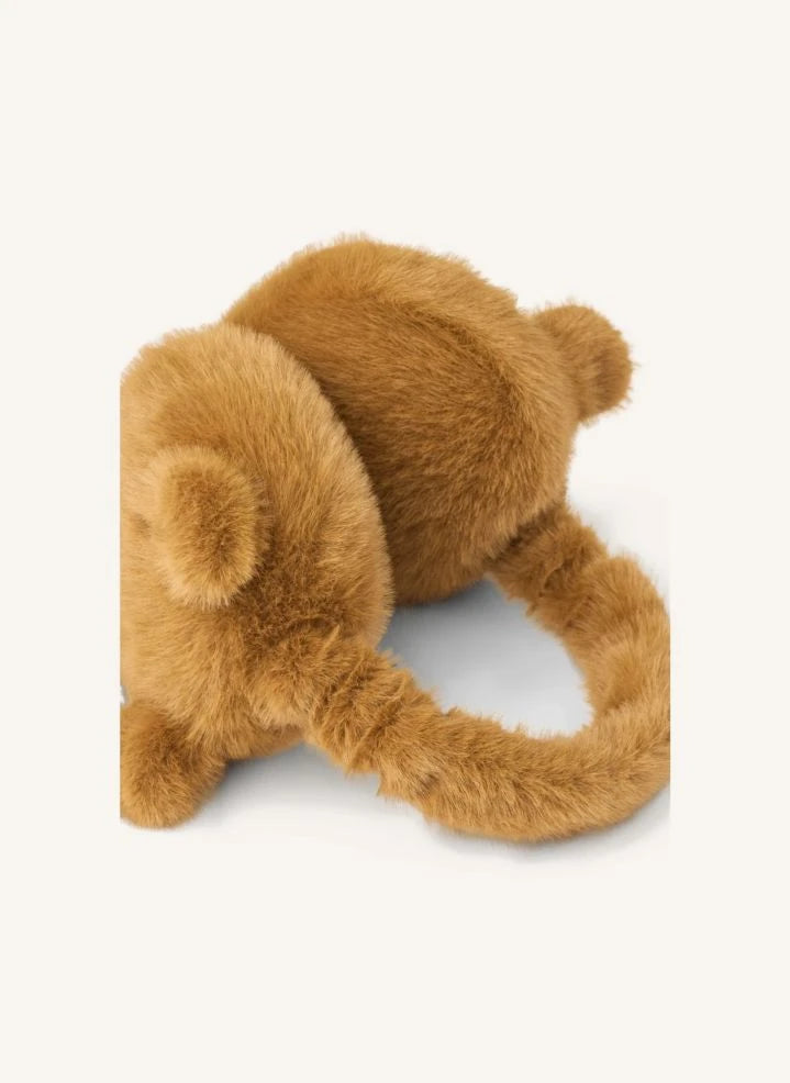 Liewood - Timothy Bear Furry Eared Recycled Fiber | Caramel
