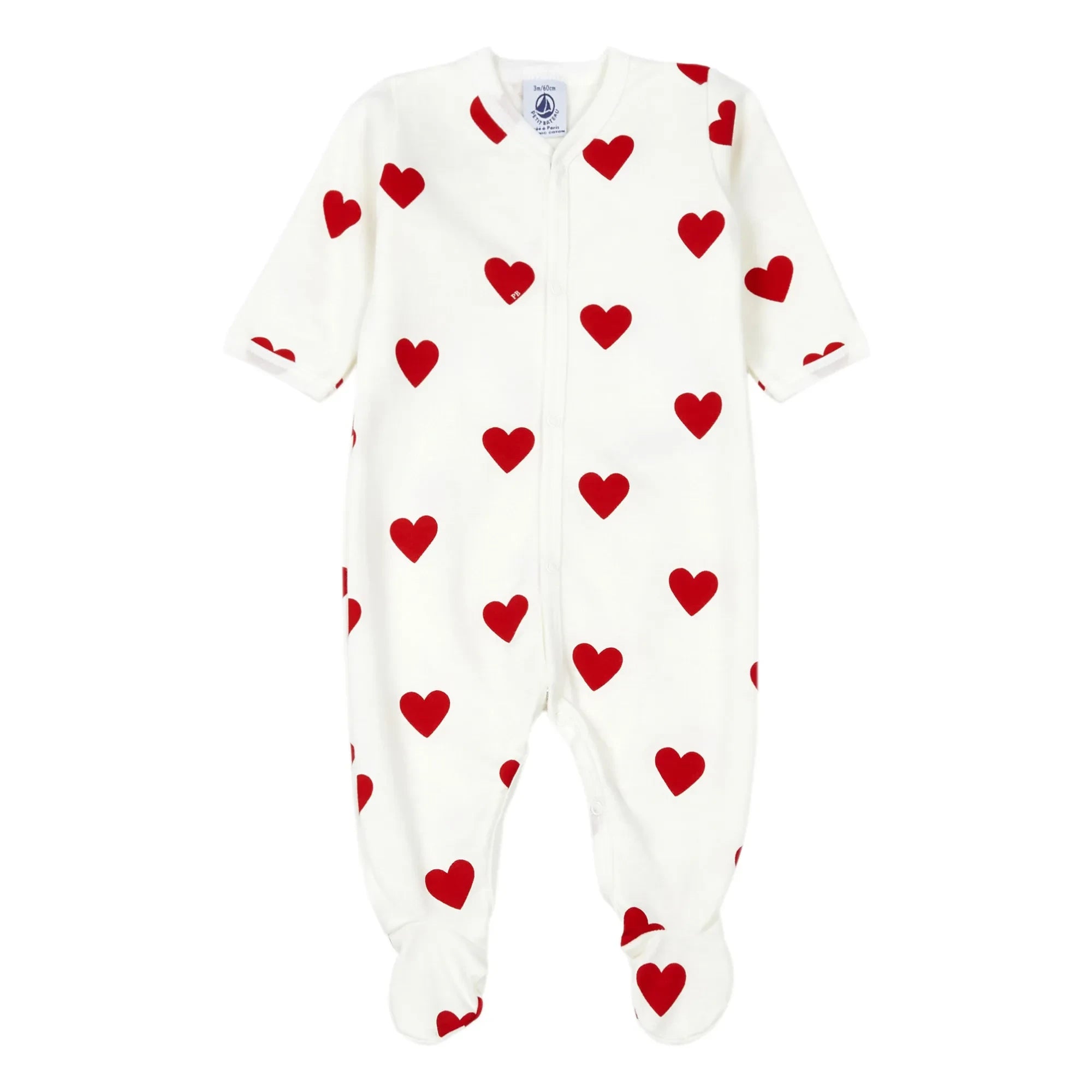 Petit Bateau - Mescoeurs Pijama | Beyaz