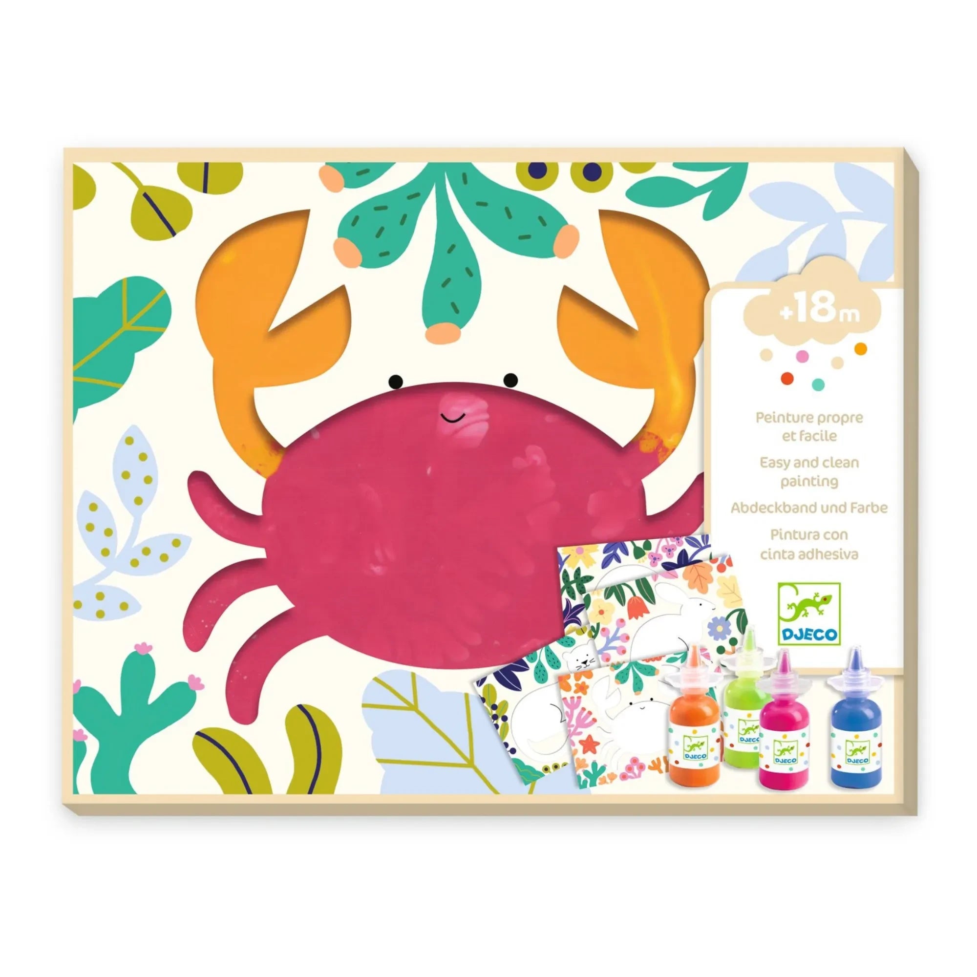 Djeco - Barbouille & Beau Paint Set