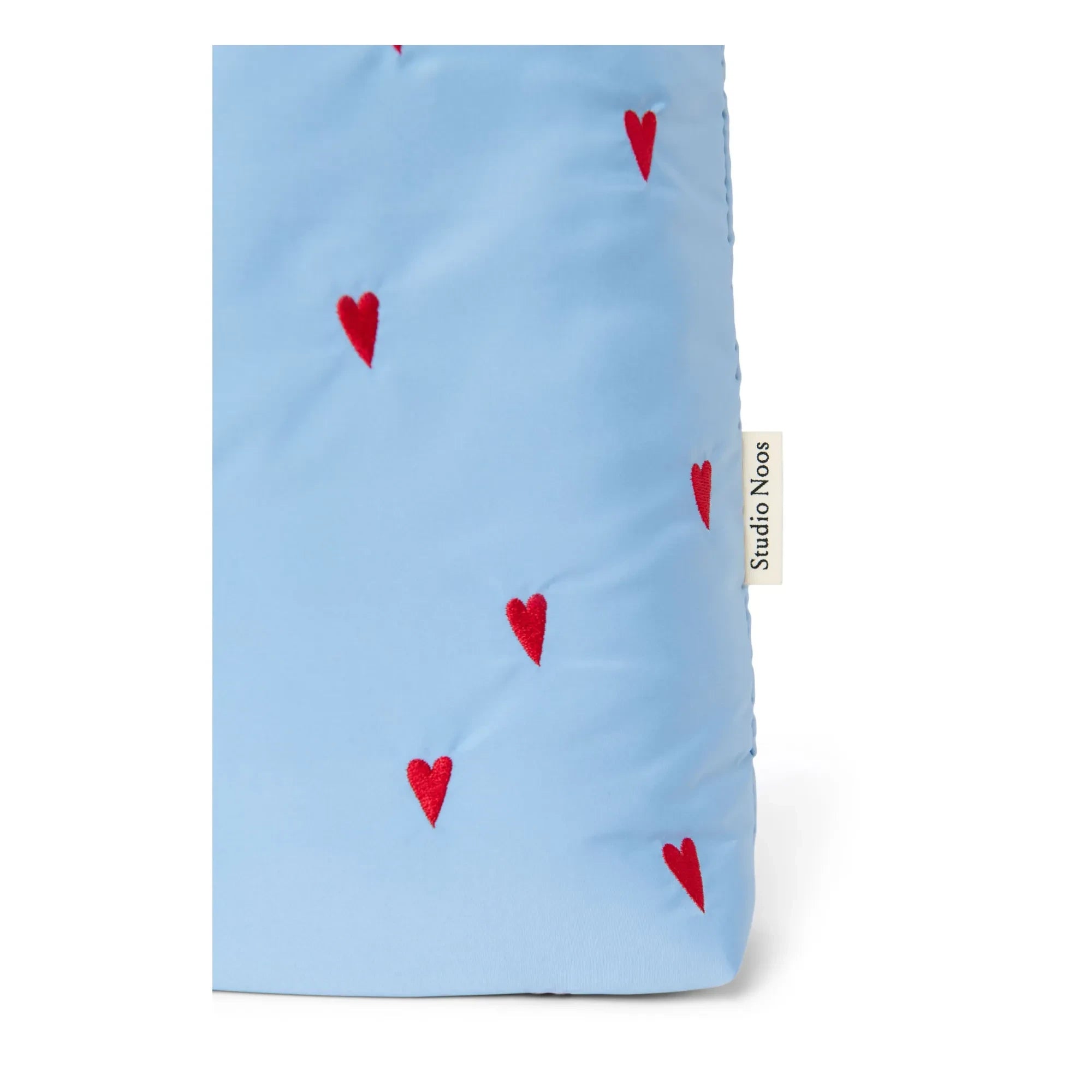 Studio Noos - Puffy Hearts mom bag | Light blue