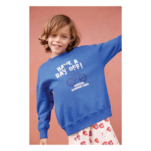 Bonton - Sweat Lame Day Off | Royal Blue
