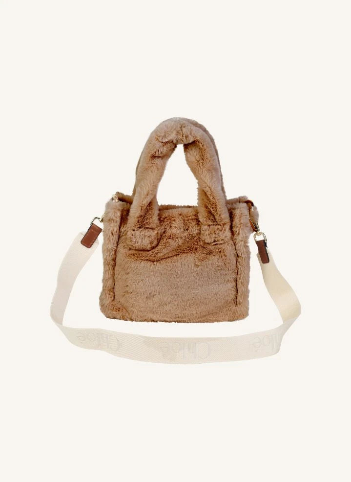 Chloé - Keten çanta | Karamel
