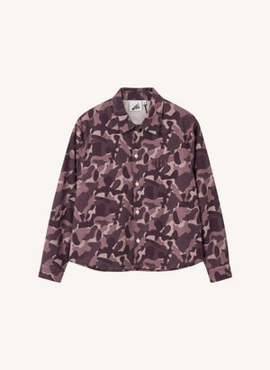 Cos I Said So - Askeri Kamuflaj Overshirt | Koyu kahverengi