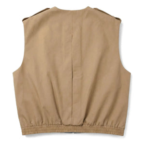 Smallable Woman - Savannah Sleeveless Jacket | Beige