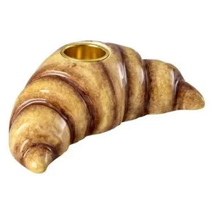 Rice - Croissant-Shaped Ceramic Candle Holder | Beige