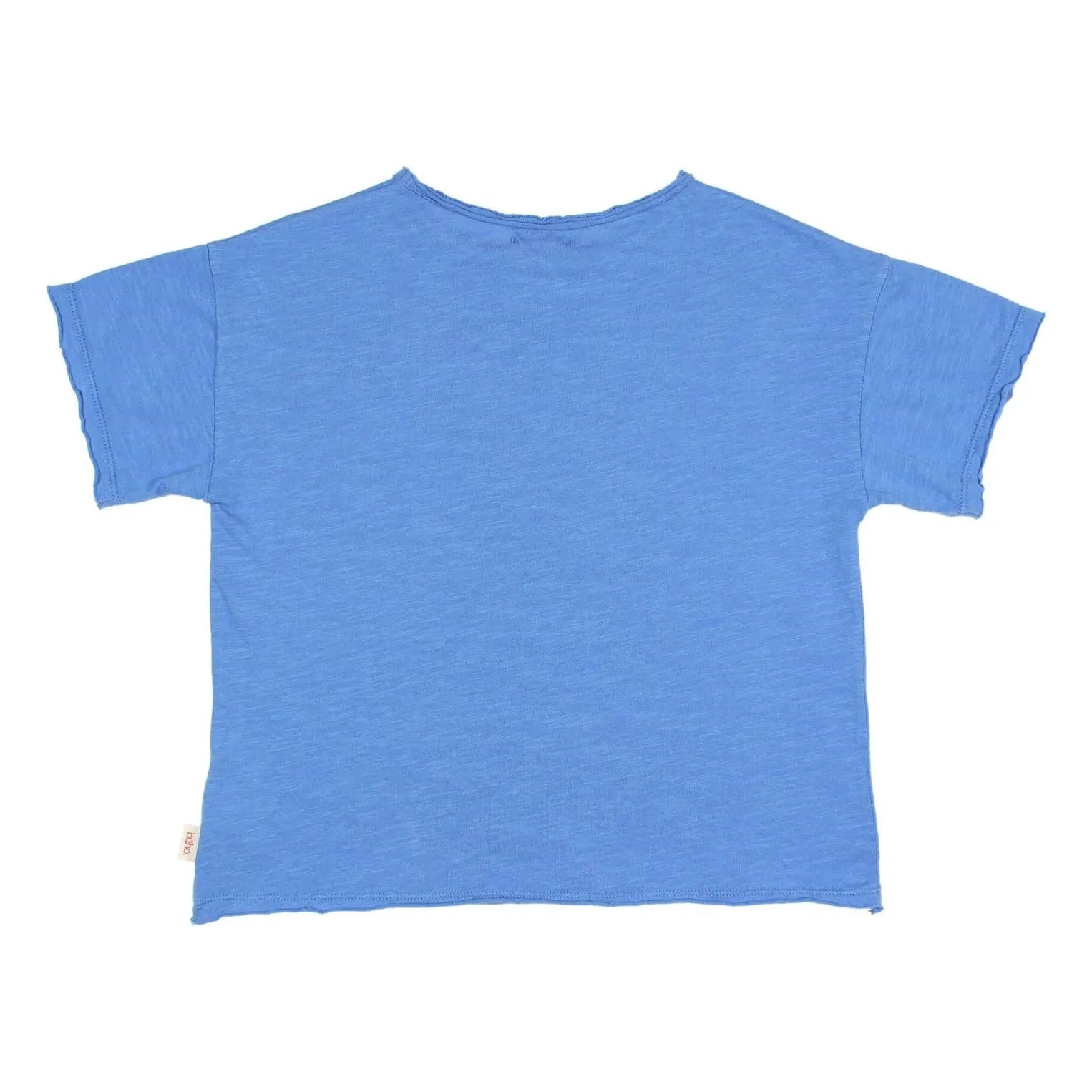 Búho - Muz organik pamuklu T-shirt | Azure mavi