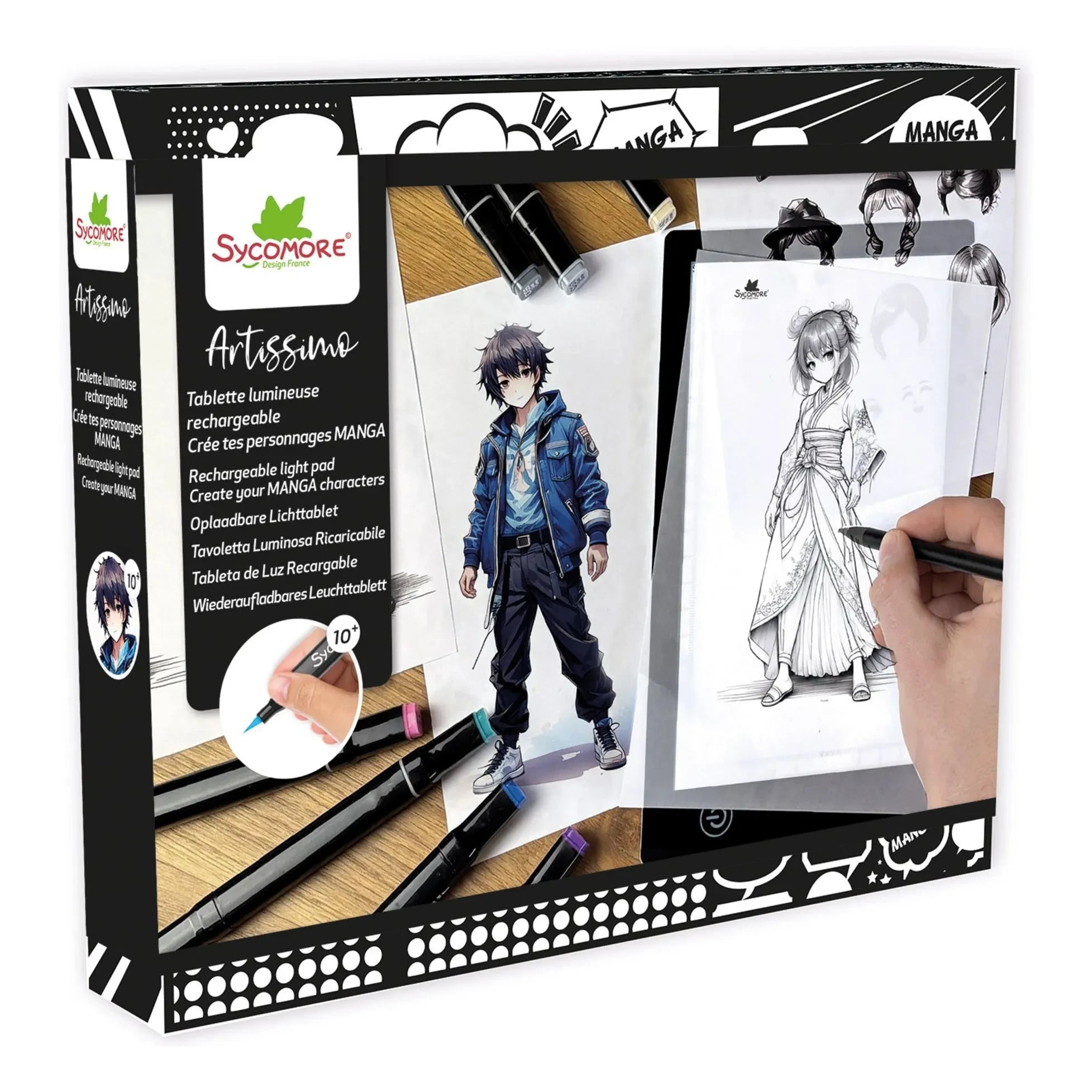 Sycomore - Manga - Rechargeable Light-up Manga Character Creator