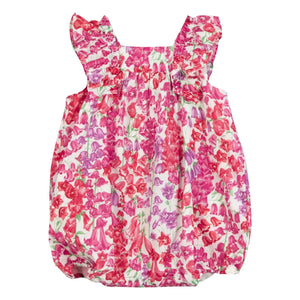 Tartine et Chocolat - Liberty ruffled jumpsuit | Candy pink